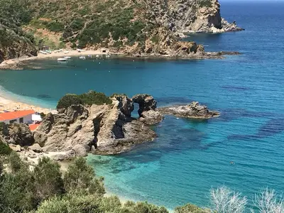 Renes Bay in Greece
