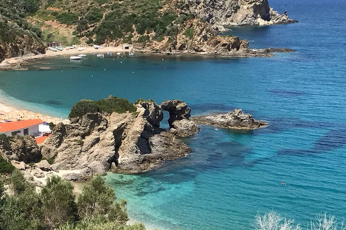 Renes Bay in Greece