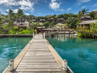 Marigot Bay, marina in Coolie Town, Saint Lucia — photo 4