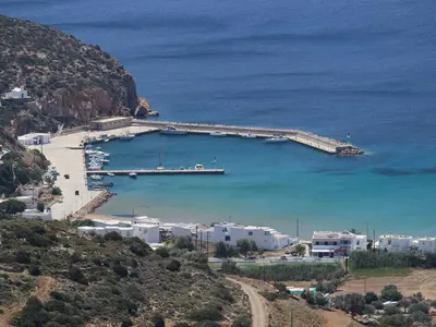 Platis Gialos pier, marina — photo 2