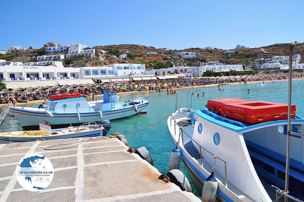 Platis Gialos pier, marina — photo 7