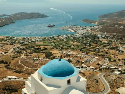 Dios Giaaloudias Bay in Greece — photo 2