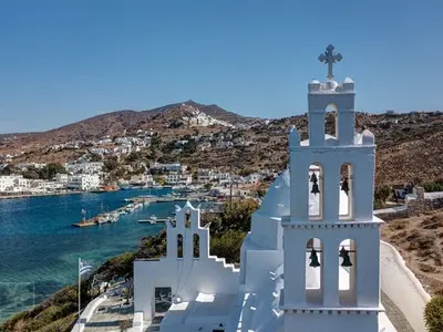 Sykies Vrondou Bay in Chora, Greece — photo 2