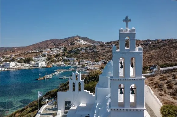 Sykies Vrondou Bay in Chora, Greece — photo 2