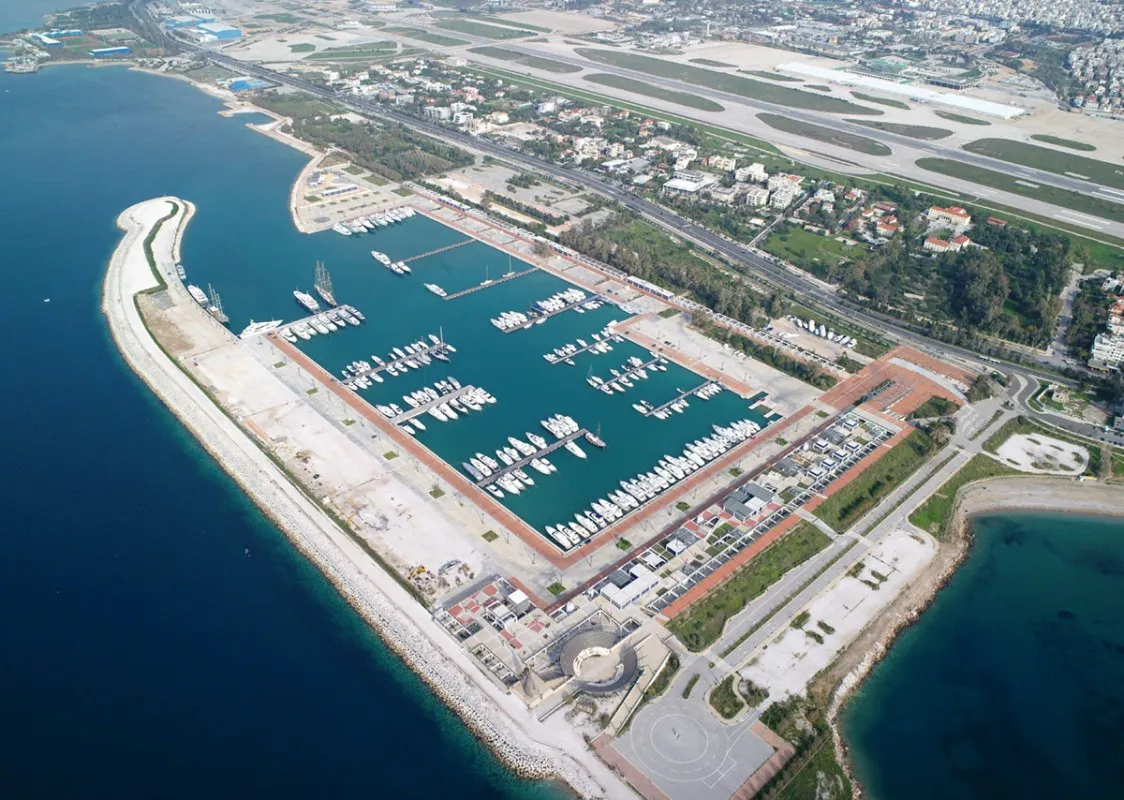 Agios Kosmas Marina in Athens, Greece