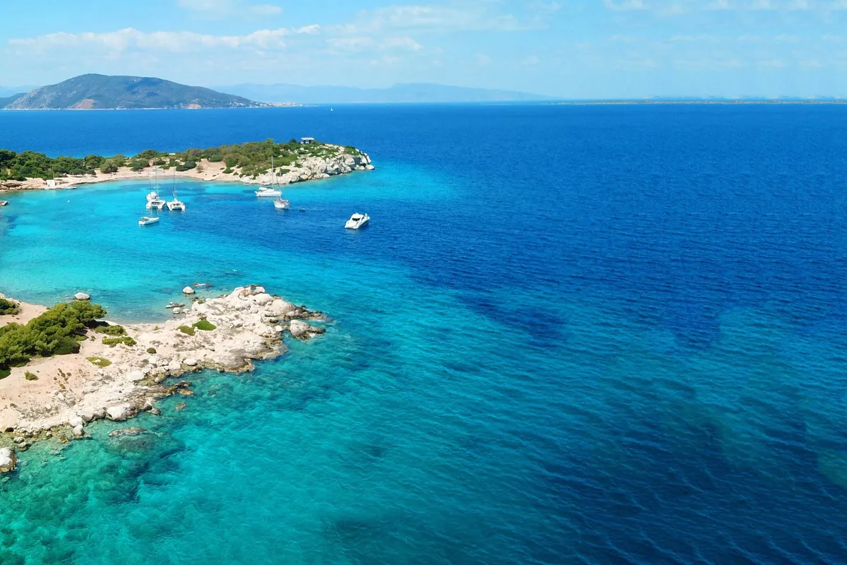 Spilia Bay in Perdika, Greece — photo 4