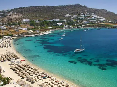 Ornos Bay in Greece — photo 3