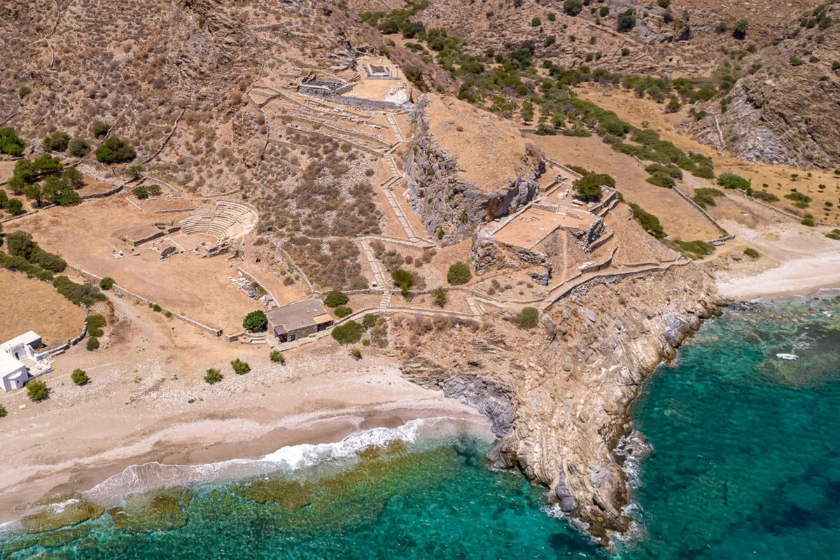 Kastri Bay in Spathi, Greece — photo 2