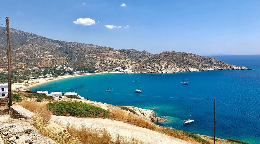Mylopotas Bay in Mylopotas, Greece — photo 2