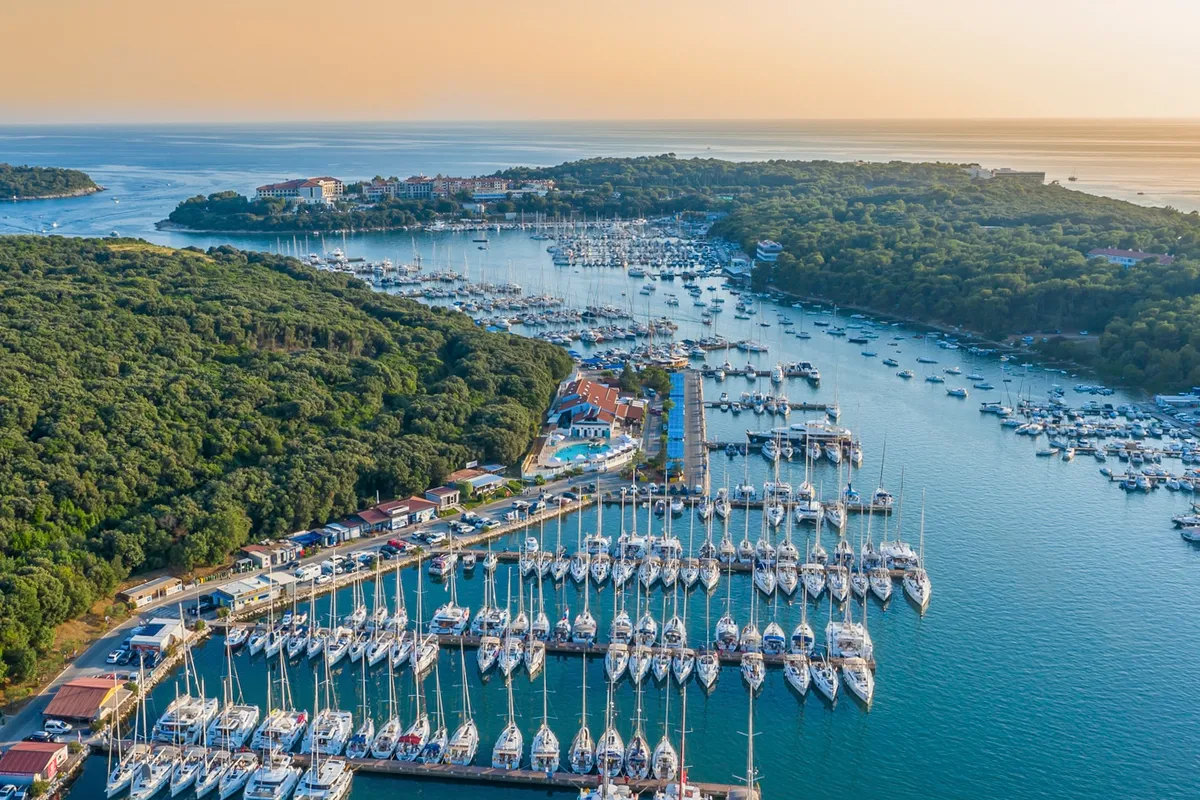 Tehnomont Marina Veruda in Grad Pula, Croatia