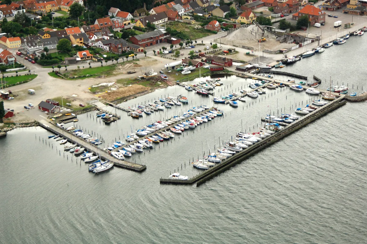 Stubbekøbing Harbour, marina in Stubbekøbing, Denmark
