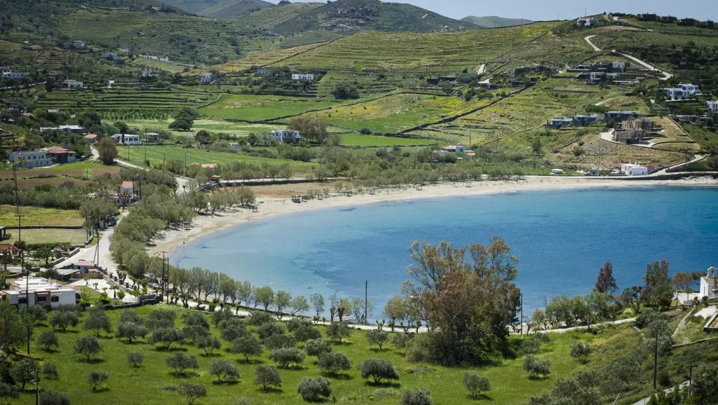 Otzias Bay in Otzias, Greece