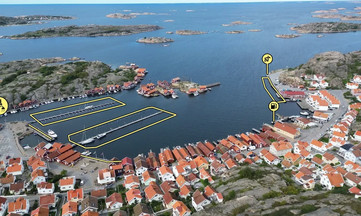 Hunnebostrand gästhamn, marina in Hunnebostrand, Sweden — photo 8