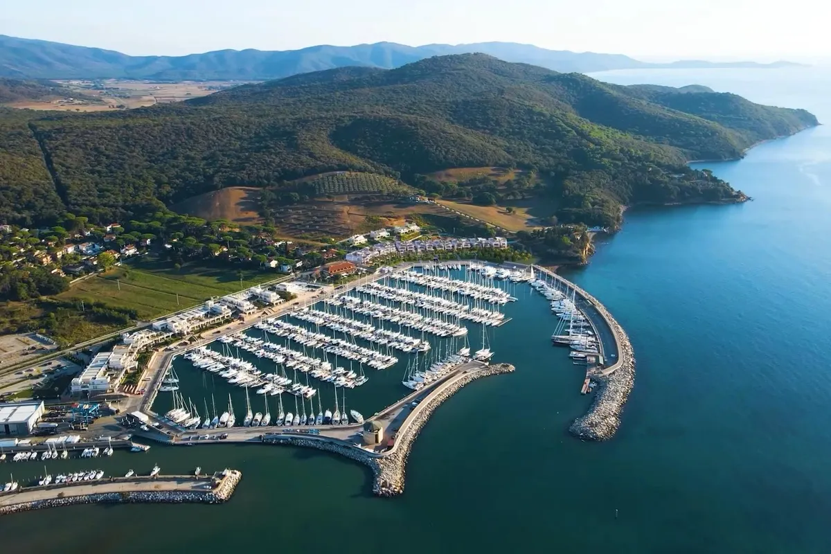 Marina di Scarlino in Puntone di Scarlino, Italy
