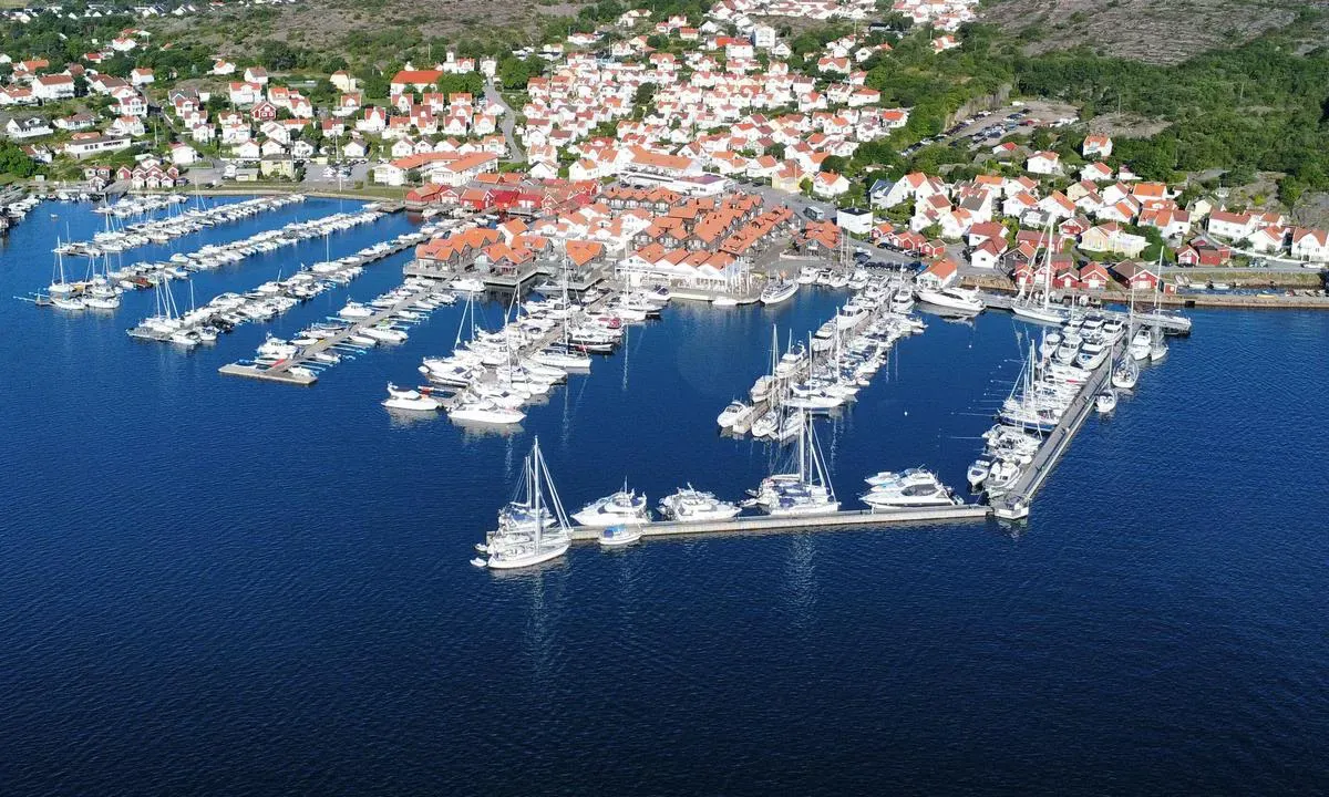 Malmöns gästhamn, marina in Kullebacken, Sweden