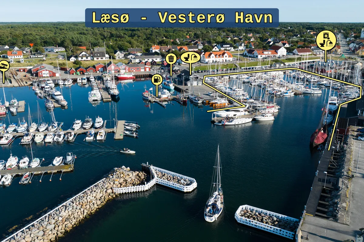 Vesterø Havn, marina in Vesterø Havn, Denmark — photo 3