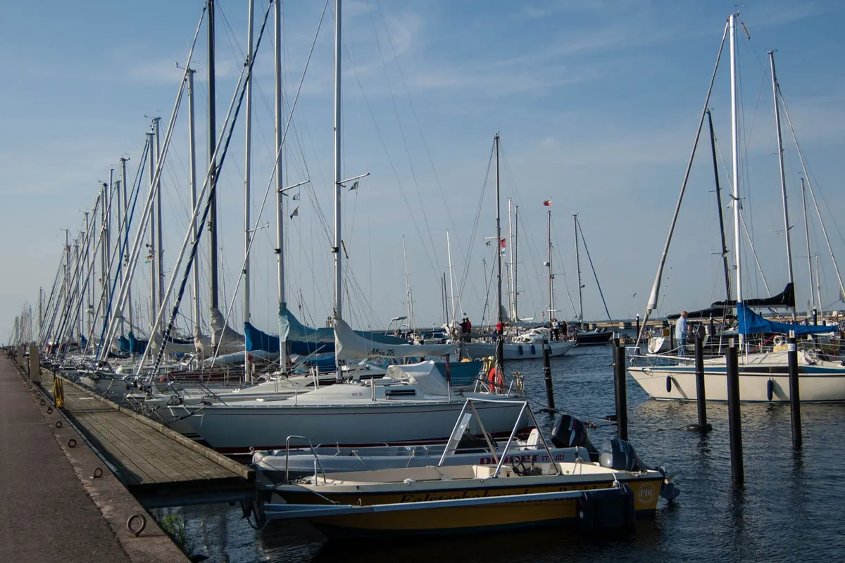 Falsterbokanalens småbåtshamn, marina in Ljunghusen, Sweden