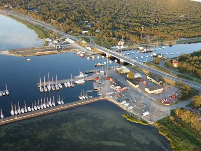 Falsterbokanalens småbåtshamn, marina in Ljunghusen, Sweden — photo 3