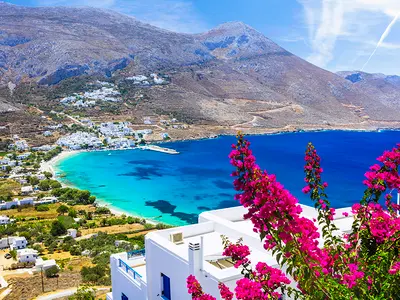 Kalotaritissa Bay in Amorgos, Greece — photo 4