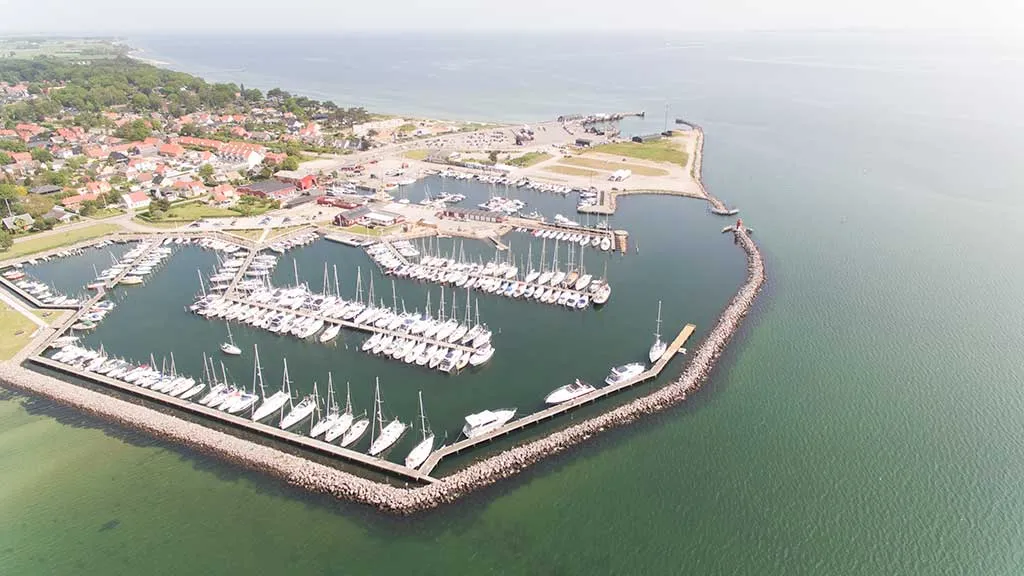 Hou Lystbådehavn, marina in Hou, Denmark