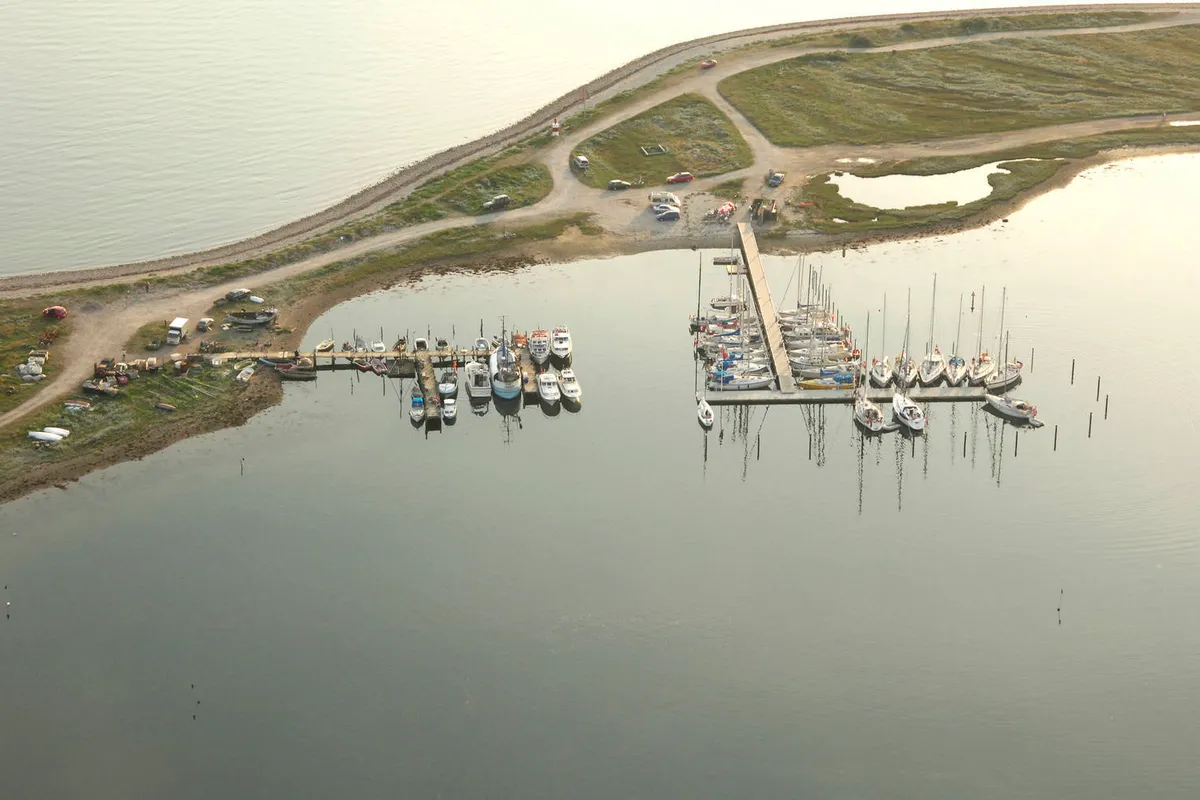 Korshavn Lystbådebro, marina in Korshavn, Denmark