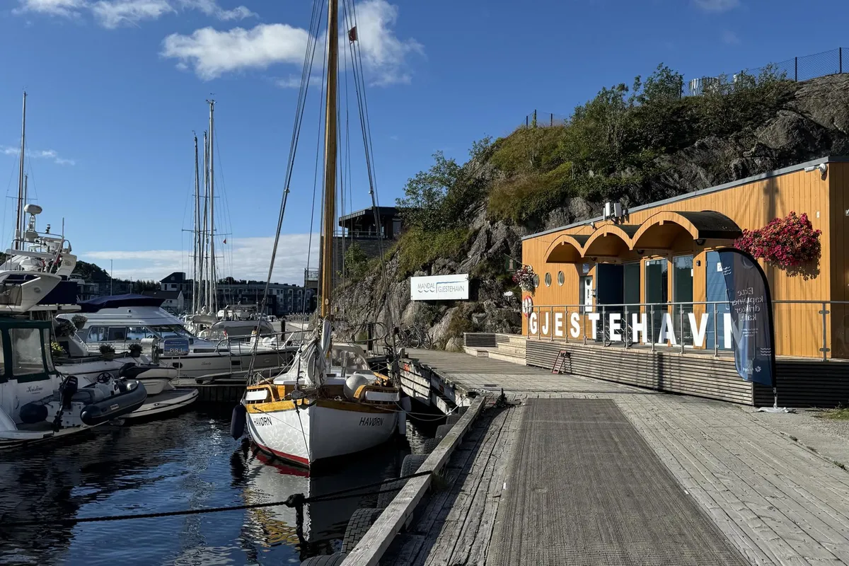 Mandal gjestehavn, marina in Mandal, Norway — photo 2
