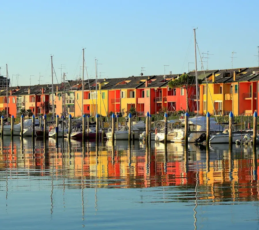 Porto Santa Margherita, marina in Caorle, Italy
