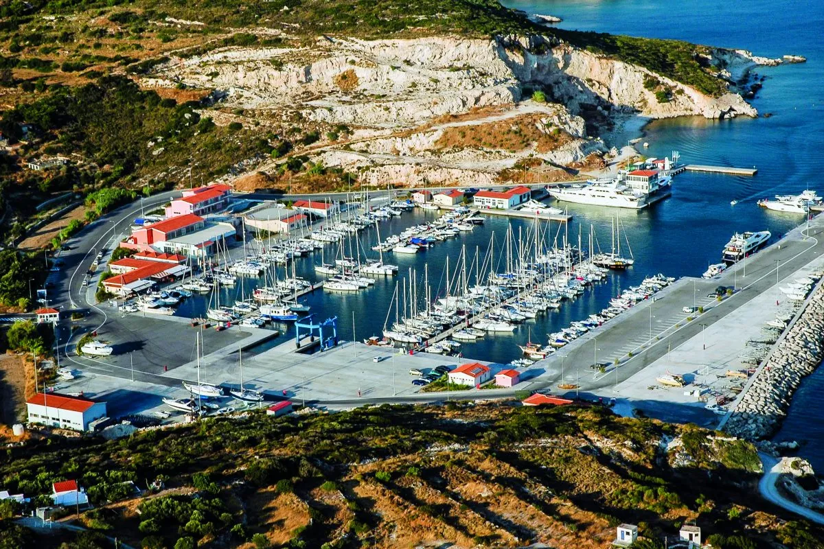 Marina Pythagorio in Municipal Unit of Pythagoreio, Greece