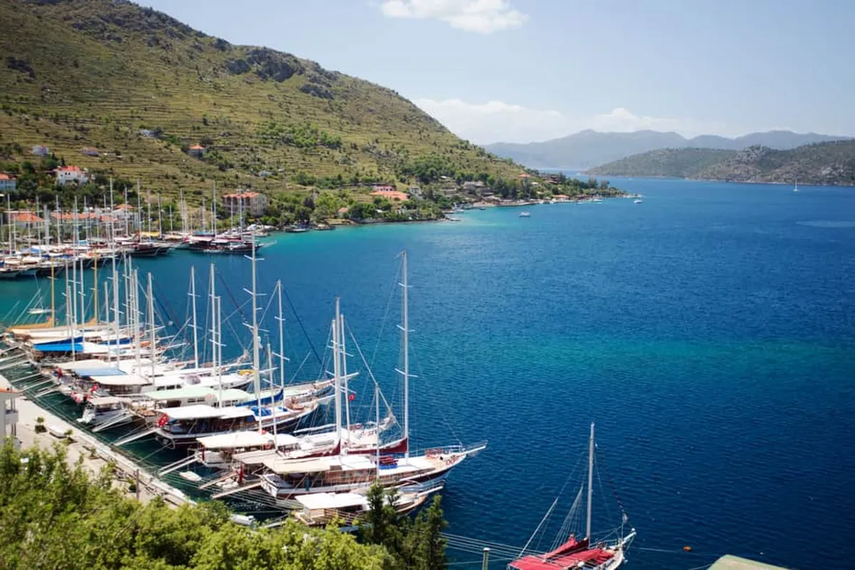 Bozburun Marina in Marmaris, Turkey — photo 2
