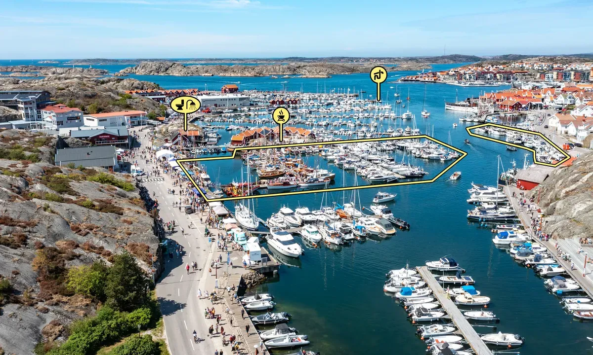 Skärhamns gästhamn, marina in Skärhamn, Sweden
