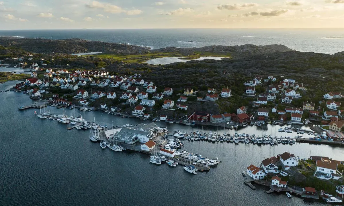 Gullholmens gästhamn, marina in Gullholmen, Sweden