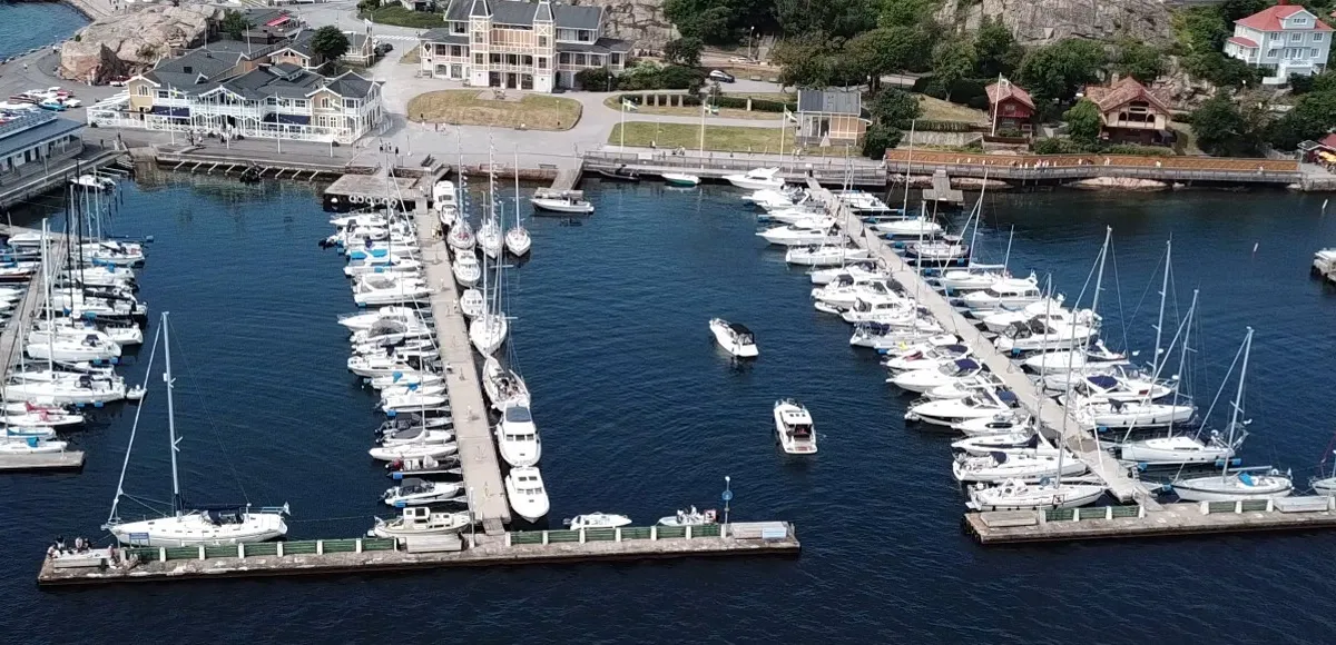 Grundsunds hamn, marina in Grundsund, Sweden