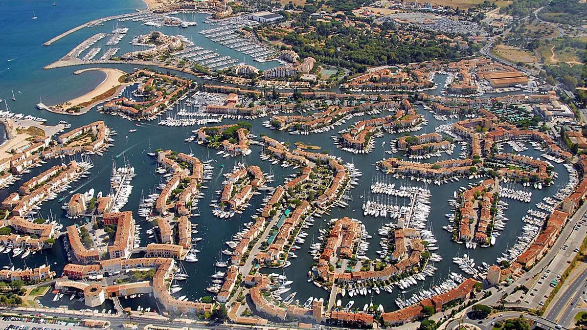 Port Grimaud, marina in Grimaud, France