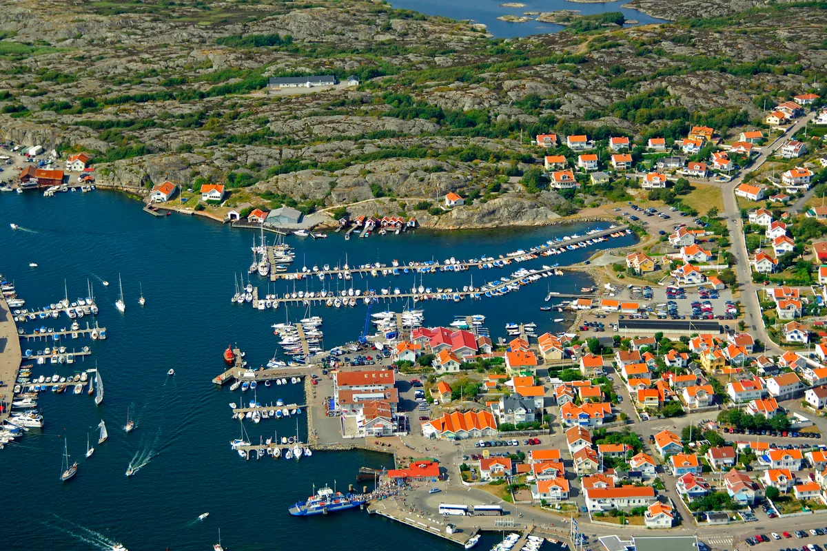 Ringens varv Marina in Marstrand, Sweden