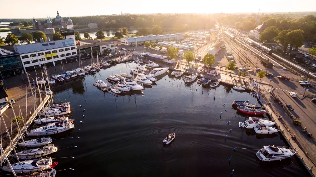 Kalmar gästhamn, marina in Kalmar, Sweden — photo 2