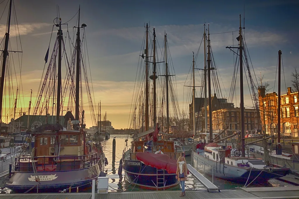 Veerhaven, marina in Rotterdam, Netherlands — photo 8