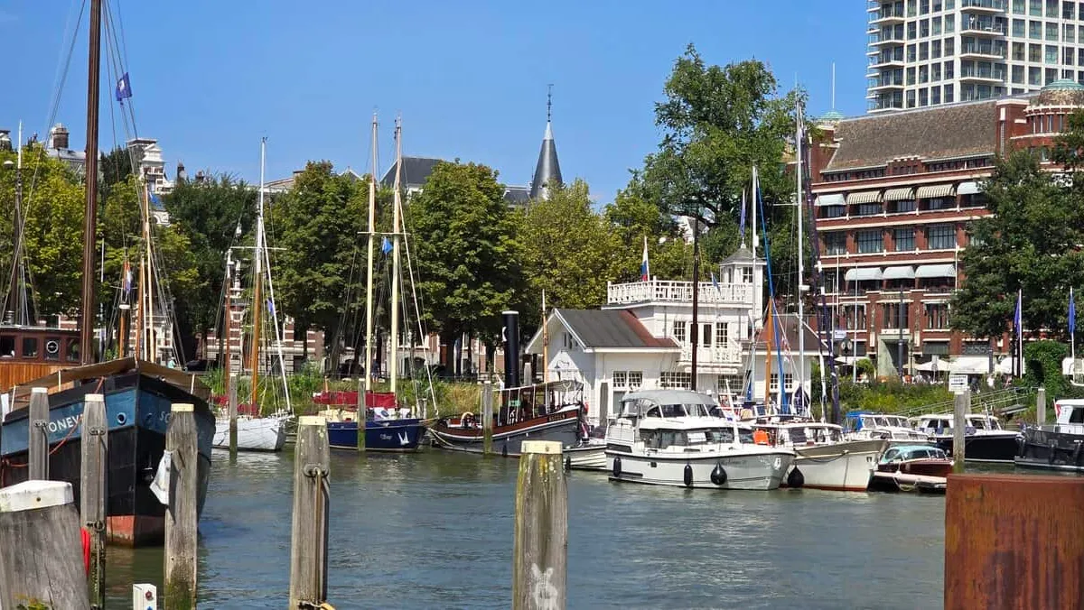 Veerhaven, marina in Rotterdam, Netherlands — photo 2