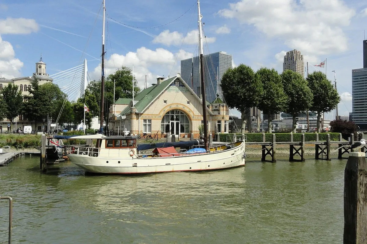 Veerhaven, marina in Rotterdam, Netherlands — photo 3