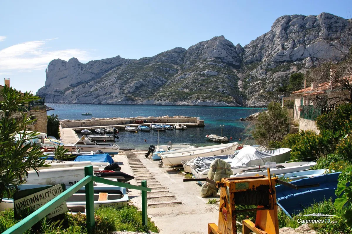 Port de Sormiou, marina in Marseille, France — photo 8