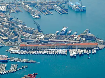 Marina Molo Vecchio in Genoa, Italy — photo 4