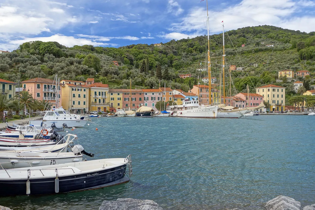 Le Grazie Harbour, marina in Le Grazie, Italy