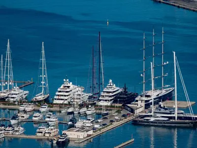 Porto Mirabello, marina in La Spezia, Italy — photo 5