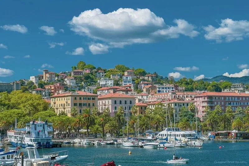 Lerici Harbour, marina in Lerici, Italy
