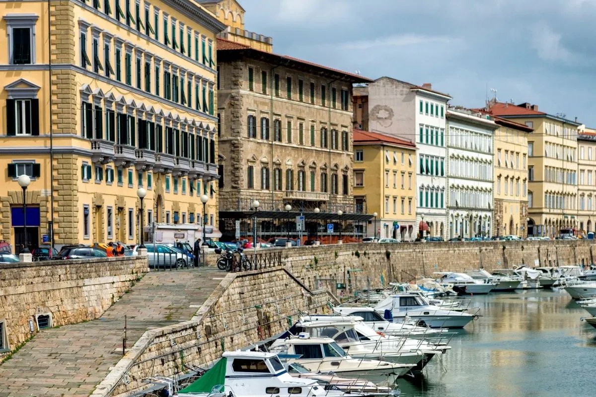 San Giovanni Small Harbour, marina in Portoferraio, Italy