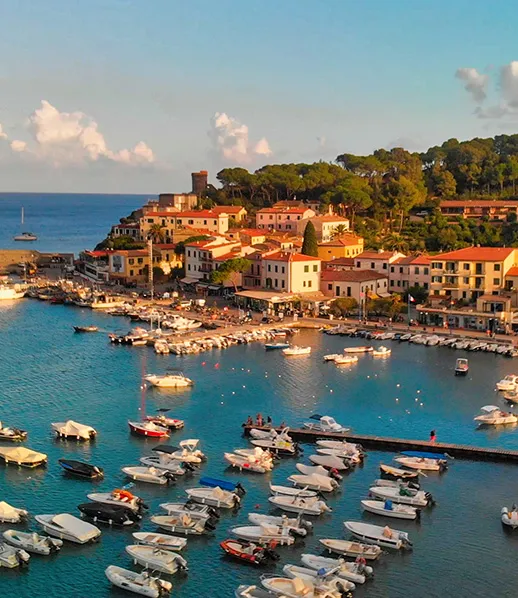 Marina di Campo Harbour in Marina di Campo, Italy — photo 2
