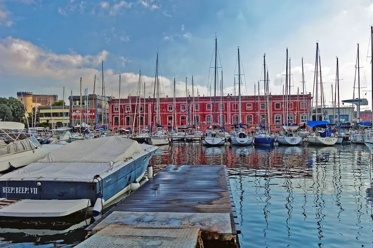 Porticciolo del Molosiglio, marina in Naples, Italy