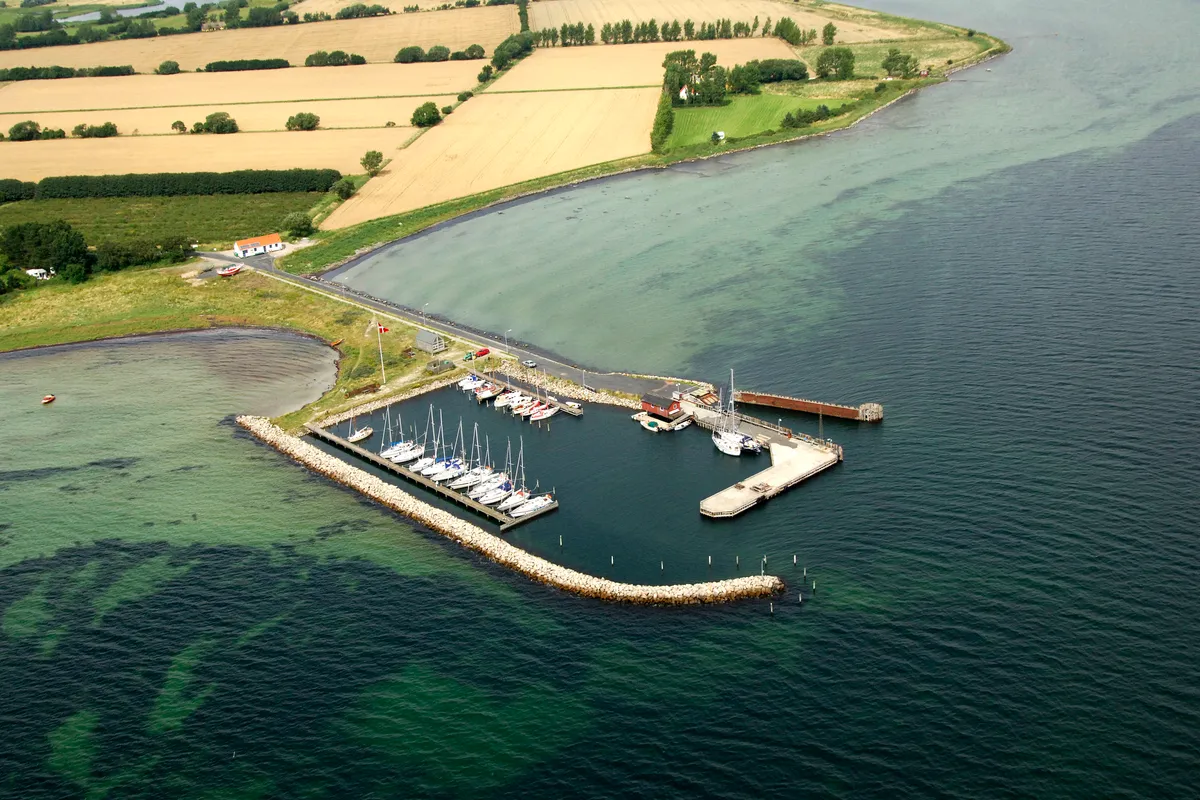 Drejø Havn, marina in Svendborg Kommune, Denmark