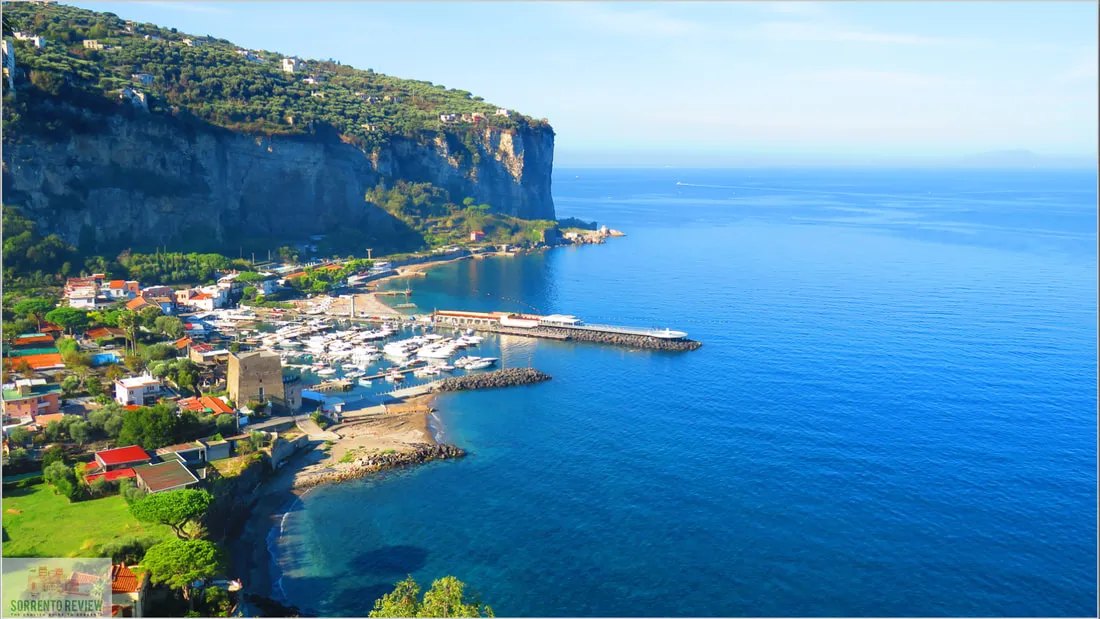 Marina di Equa Harbour in Vico Equense, Italy