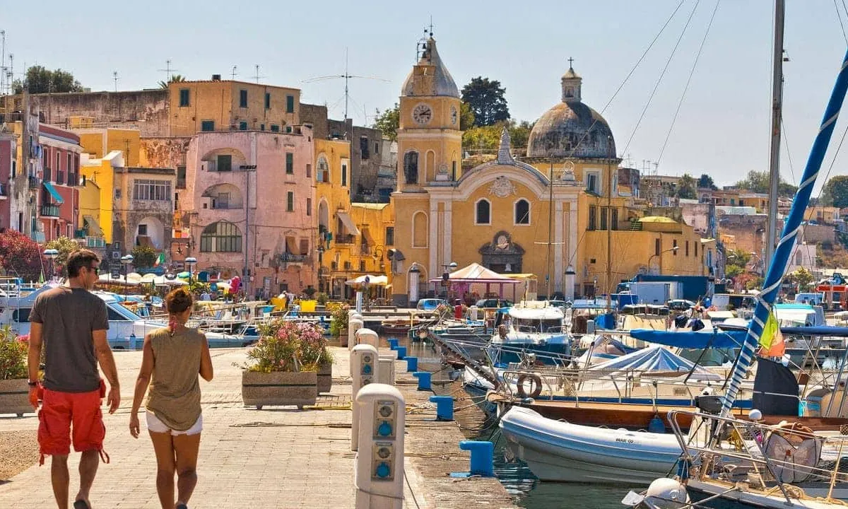 Procida Marina in Procida, Italy