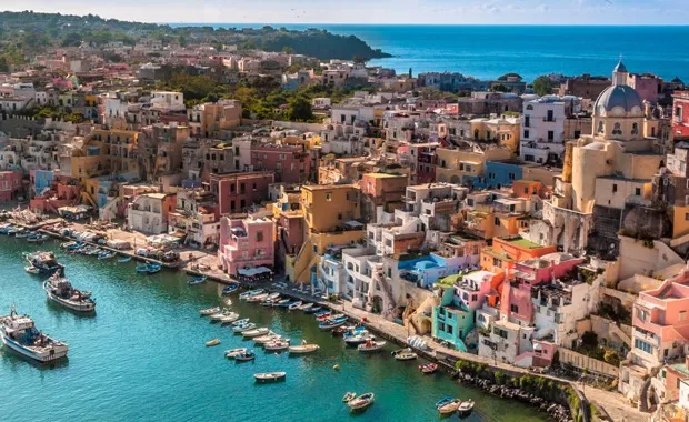 Sant Angelo d'Ischia Small Harbour, marina in Sant Angelo, Italy — photo 6